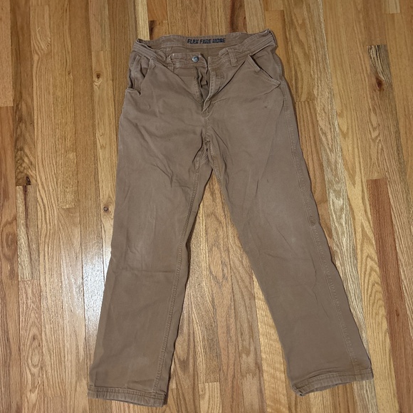 Duluth Flex Fire Hose Pants 34x32 Khaki - Picture 1 of 4